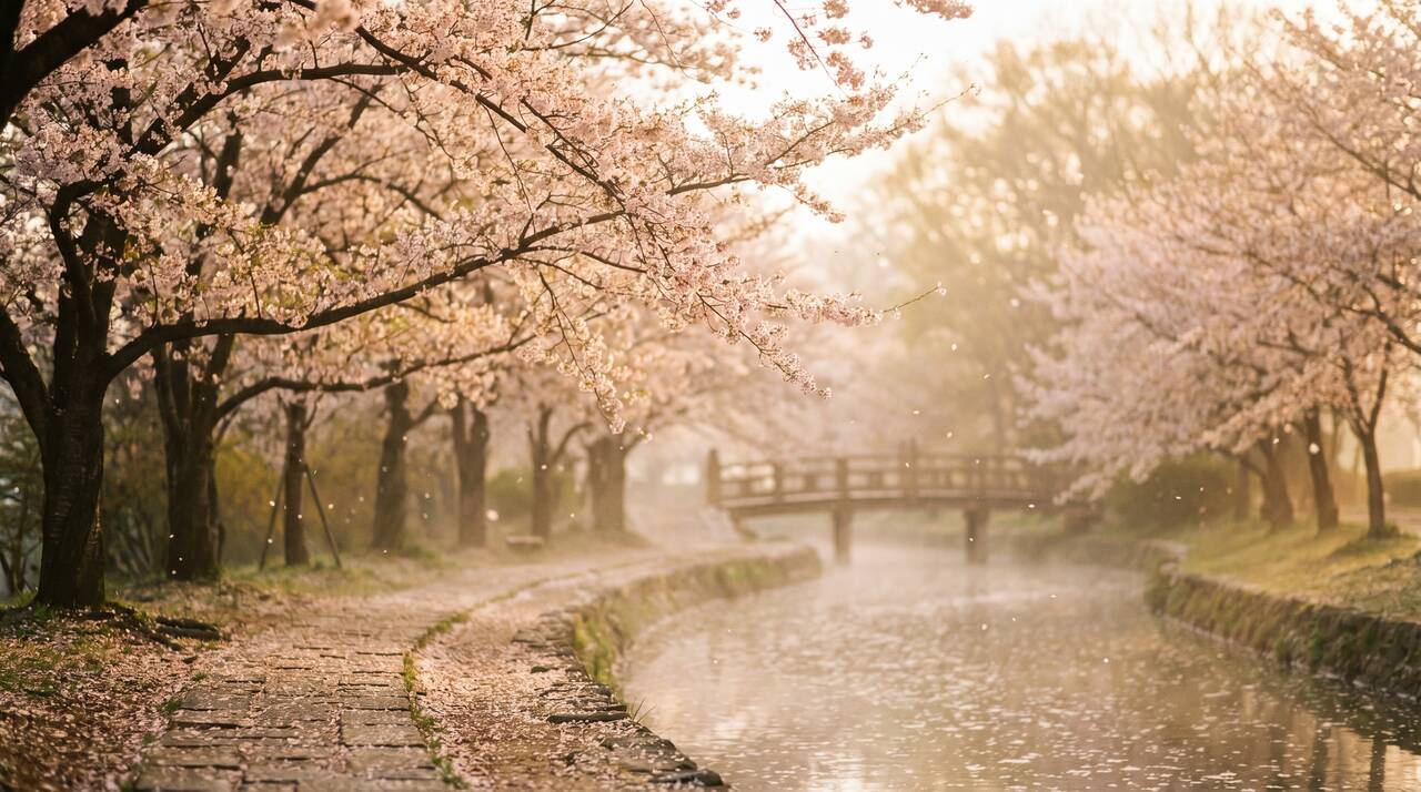 樱花视频 - 樱花河畔春日影像 - gcssolb.cn